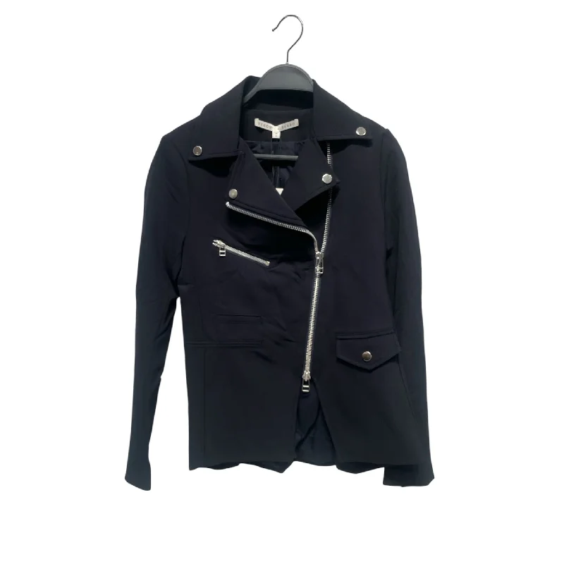 VERONICA BEARD/Riders Jkt (W)/0/Polyester/BLK/BIKER JACKET Nylon Jacket Polyester Jacket Spandex Jacket