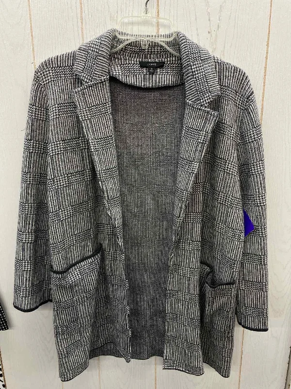 J Crew Gray Womens Size 4/6 Blazer Women's Classic Blazer