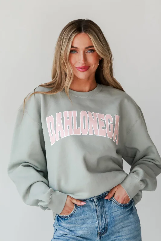 Sage Dahlonega Sweatshirt Hoodie with Turtle Neck Cozy Winter