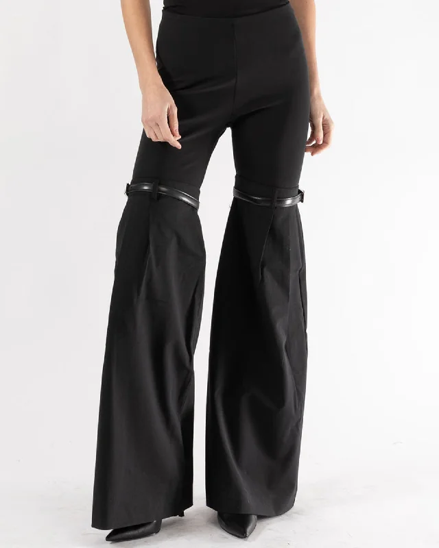 Flare Trousers Trousers Velvet Soft