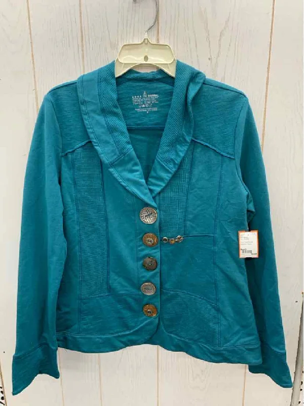 Neon Buddah Teal Womens Size 8 Blazer Women's High-End Blazer