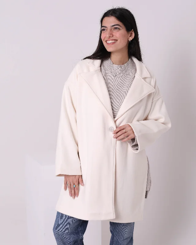 Felt Long Soft Jacket (W717) - Just4Women Cotton Jacket Linen Jacket Terry Jacket