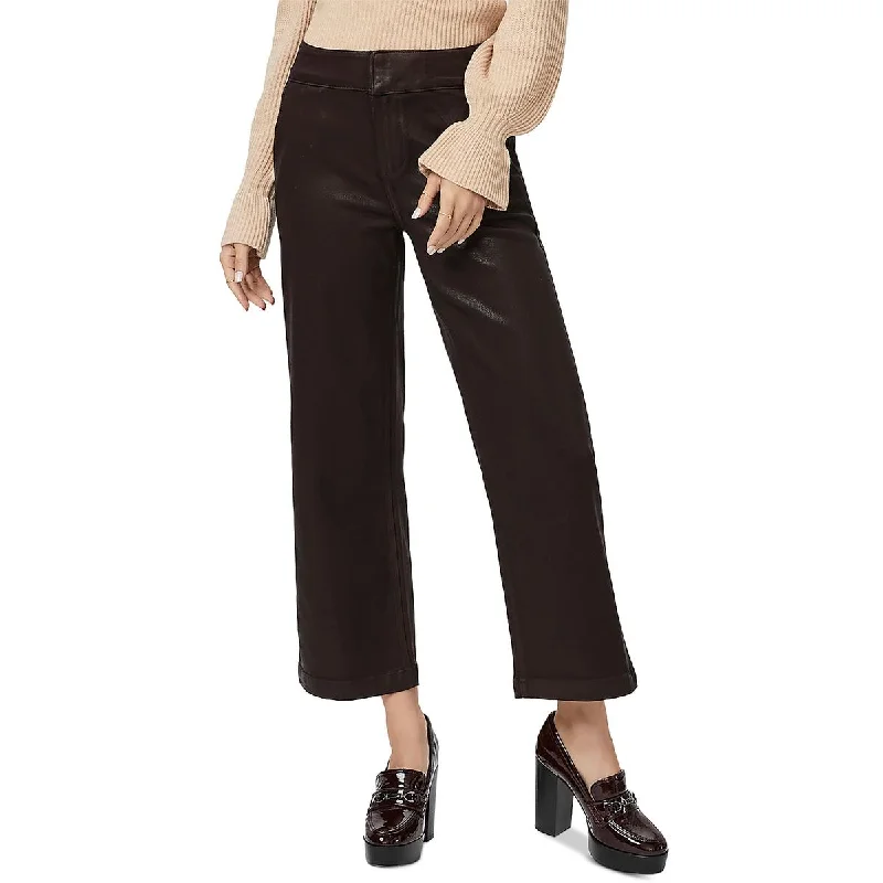 Nellie Womens Coated Trouser Ankle Jeans Trousers New Arrival