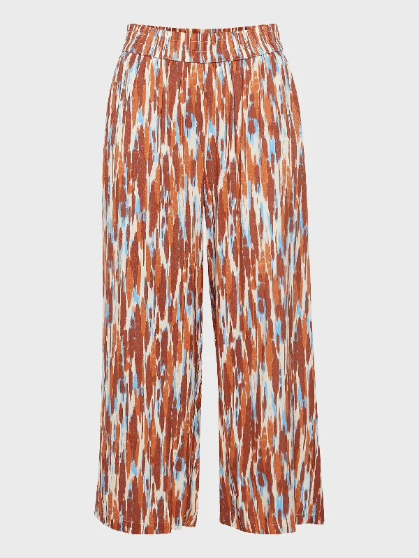 Γυναικεία ζιπ κιλότ BYMMJOELLA TROUSERS 20811296 | 20811296 Trousers Palazzo Wide Leg