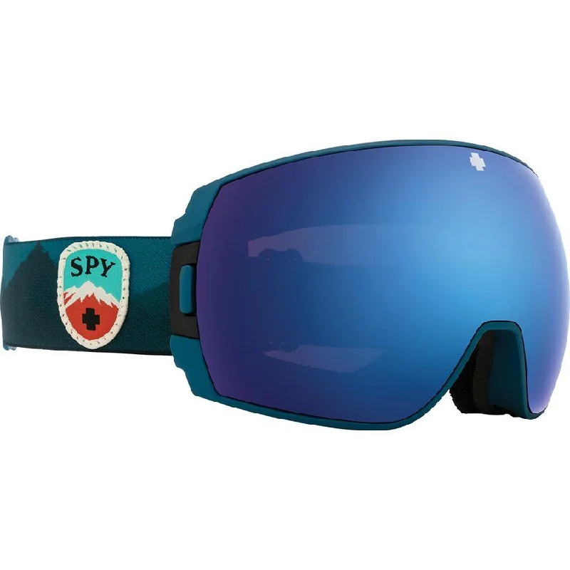 Spy Legacy SE Goggles Trailblazer Blue HD Plus Rose with Dark Blue Spectra Mirror + Spare Lens Women's Party Jacket