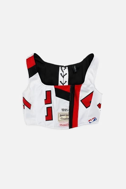 Rework Portland Trailblazers NBA Corset - L Cotton Blend Blazer