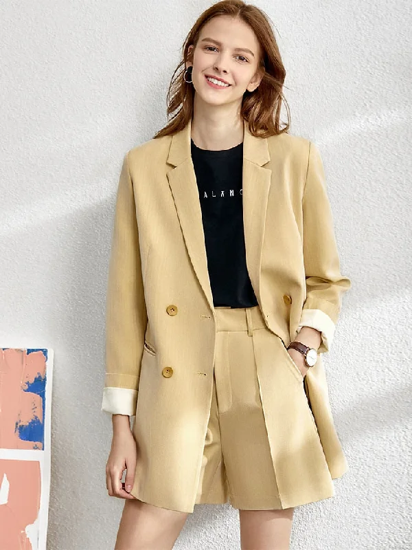 Minimalism Spring Suit Female Office Lady Blazer High Waist Officewear Winter Women's Blazer