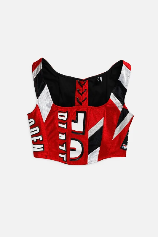 Rework Portland Trail Blazers NBA Corset - M Fashion Women's Blazer