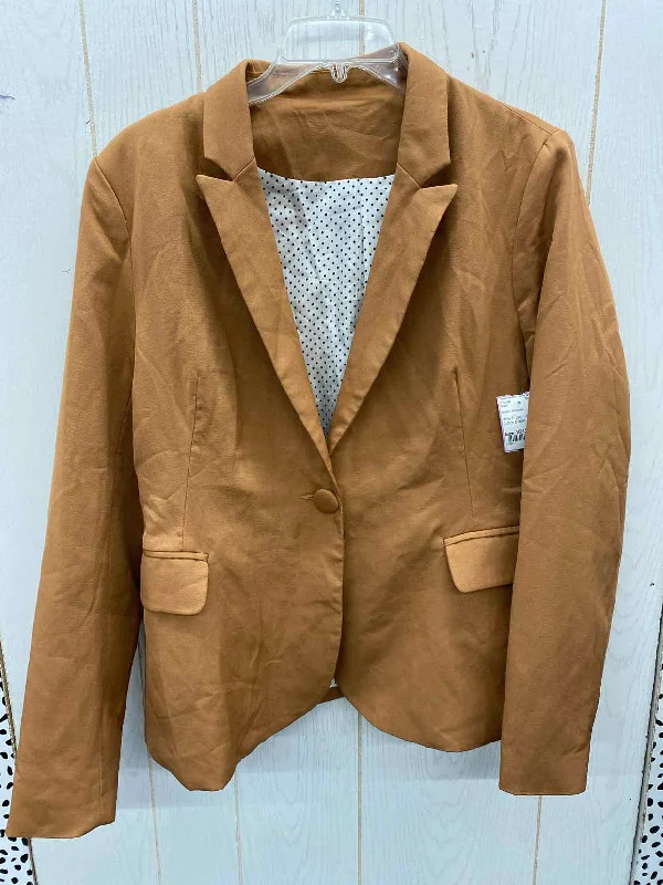 Brown Womens Size 10/12 Blazer Women's Custom Jacket