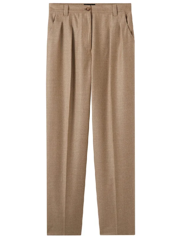 A.P.C. TRESSIE TROUSERS BEIGE CLAIR Trousers Cargo pockets