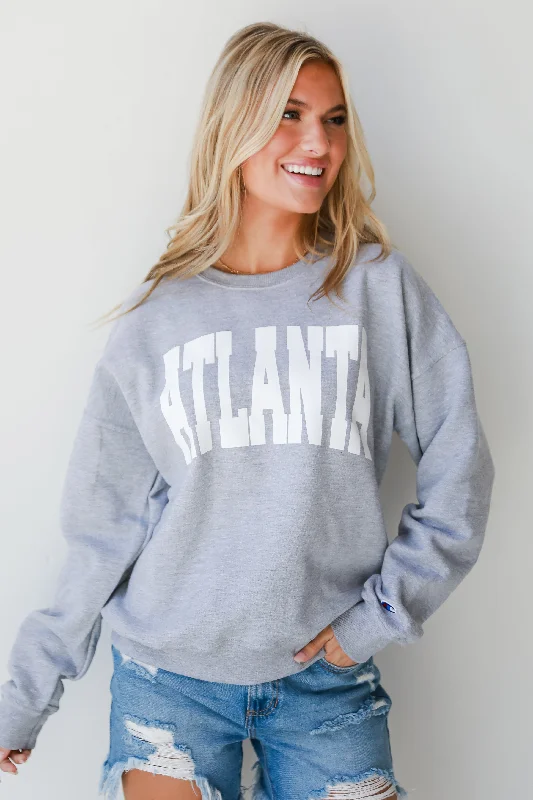 Atlanta Sweatshirt Hoodie with Strings Custom Fit Adjustable