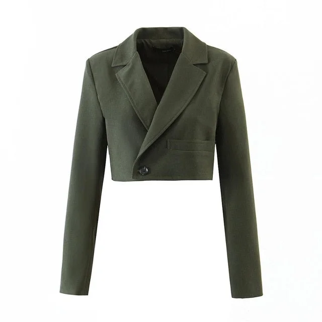 armygreen blazer