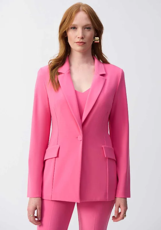 Joseph Ribkoff Jersey Knit Blazer, Pink Women's Banquet Suit