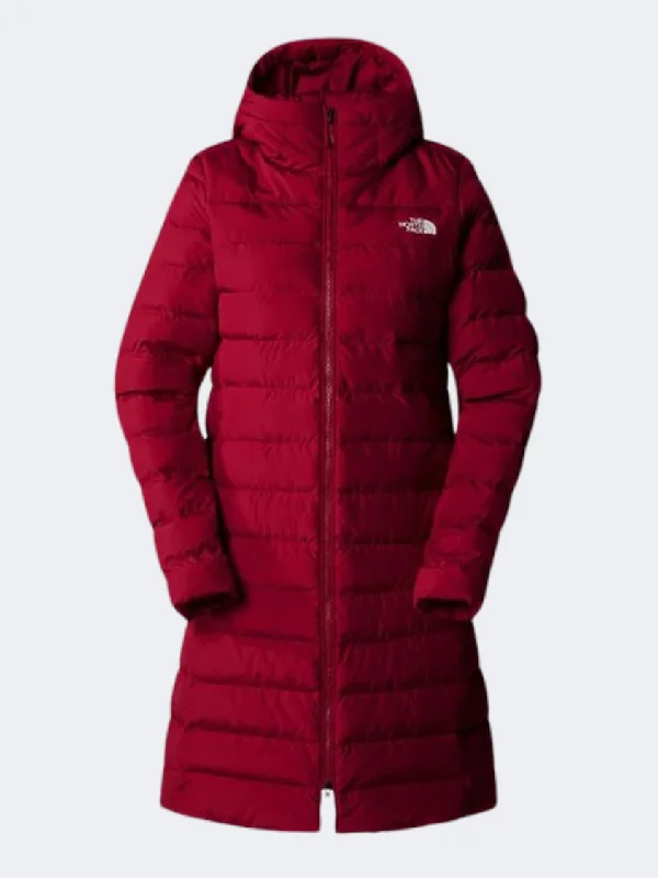 The North Face Aconcagua Parka Women Lifestyle Jacket Beetroot Trench Coat Raincoat Waterproof Jacket