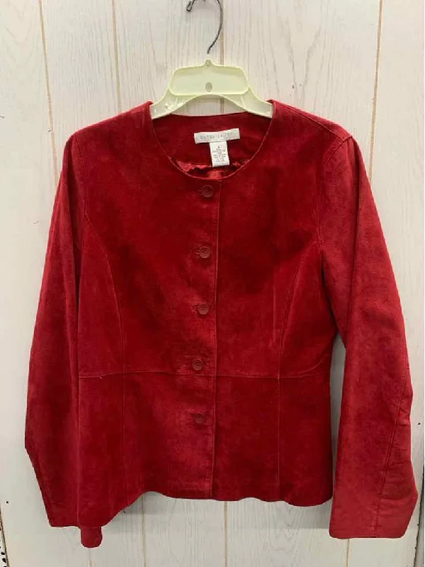 Pursuits Red Womens Size 12 Blazer Women's Classic Blazer