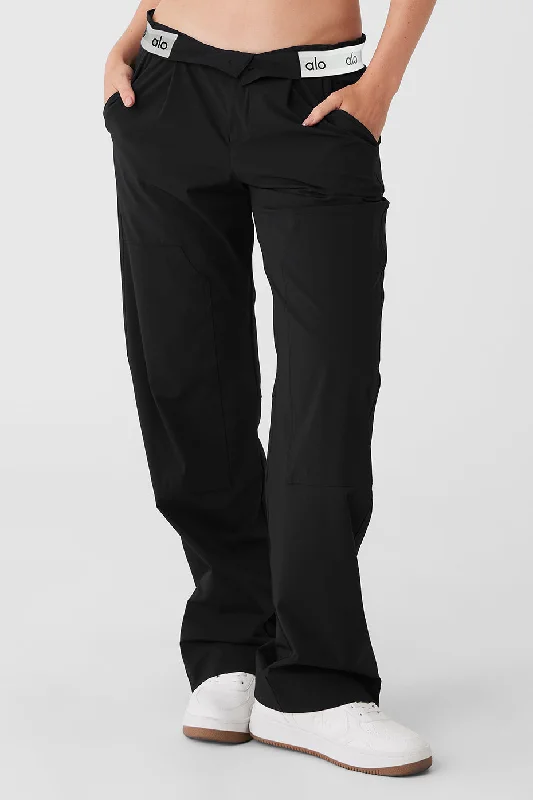 Flip It Trouser - Black Trousers Party Sparkling