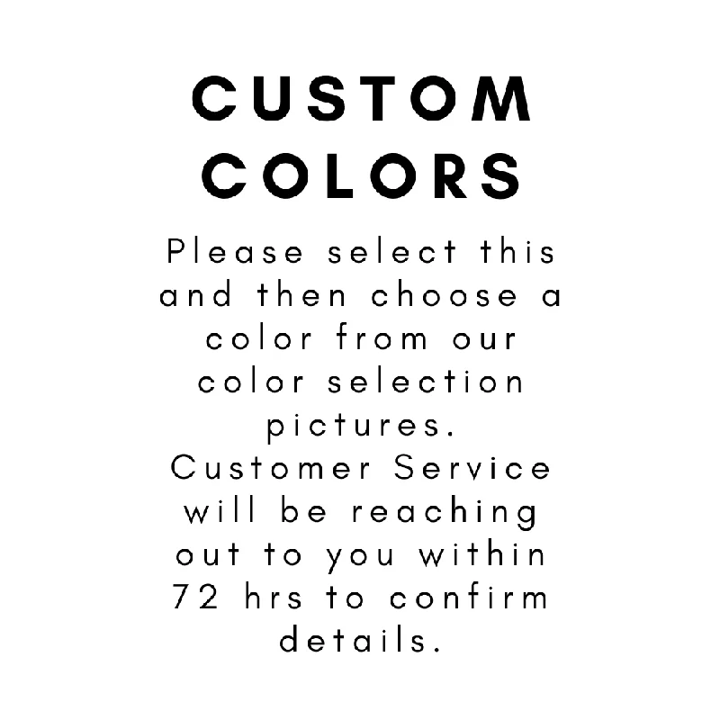 Custom Color