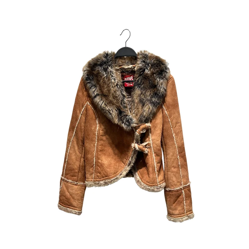 Miss Sixty/Jacket/S/Fake Fur/CML/fur trim Denim Jacket Leather Jacket Suede Jacket