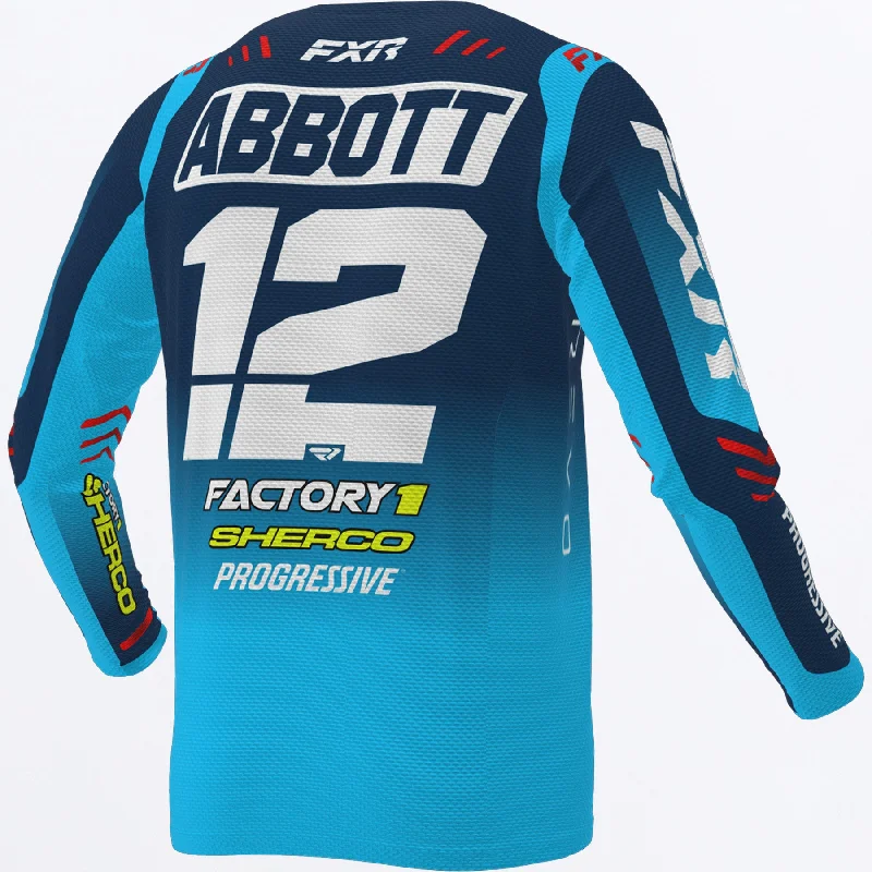 C-Abbott Race Replica MX Jersey Mint Green Jersey Tee