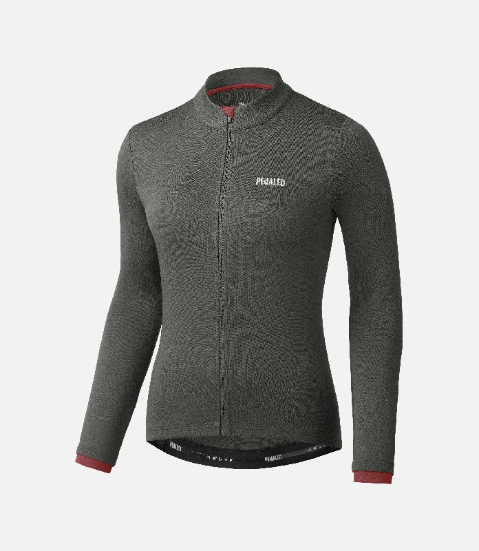 Essential Women's Merino Long Sleeve Jersey Budget-Friendly Jersey Tee