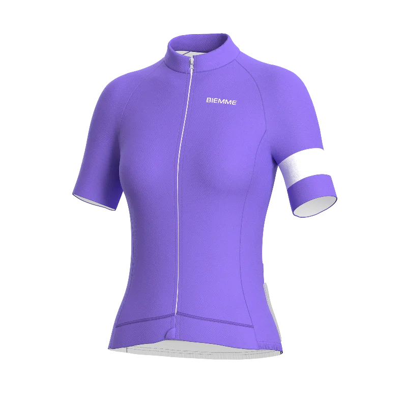 Logica short sleeve jersey - Purple Mint Green Jersey Tee