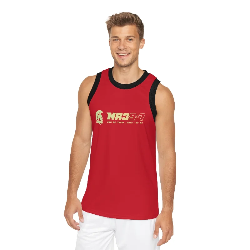 Mr39 Unisex Basketball Jersey (AOP) Sustainable Jersey Tee