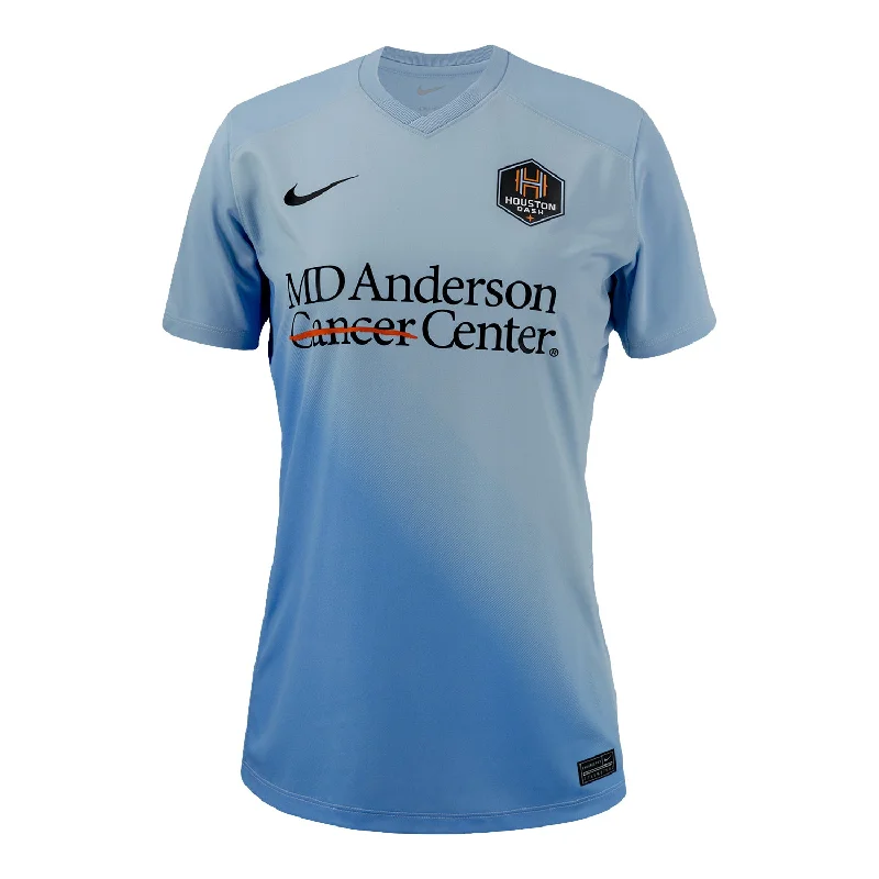 Women's Nike 2024 Houston Dash Secondary Space City Blue Replica Jersey Party Jersey Tee