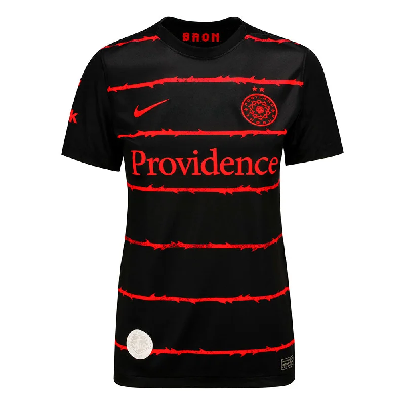 2022 Portland Thorns Nike Home Fitted Jersey Olive Green Jersey Tee