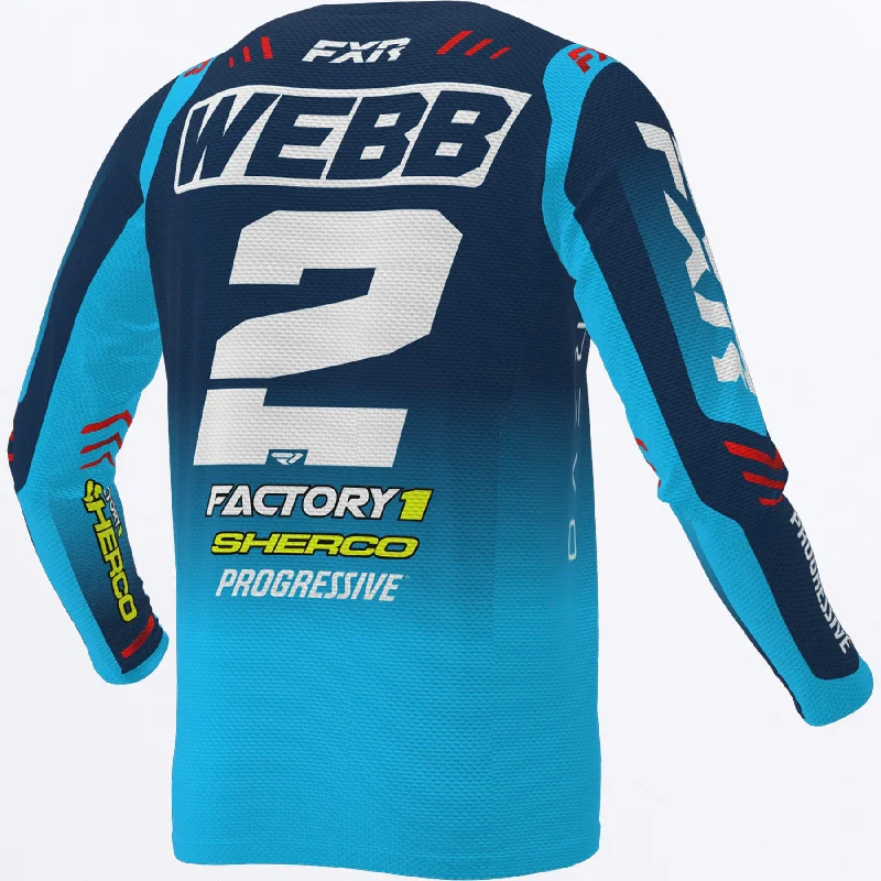 Webb Race Replica MX Jersey Pink Jersey Tee