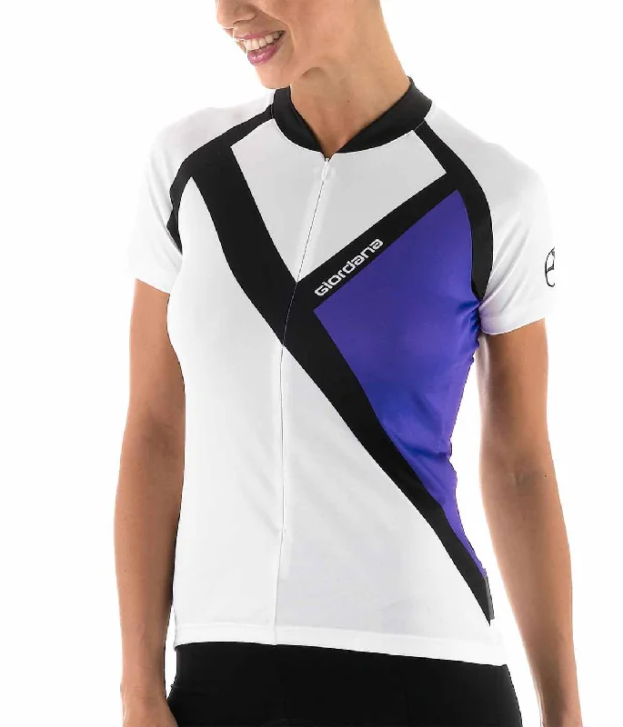 Women's Color Block Arts Cycling Jersey Boutique Jersey Tee