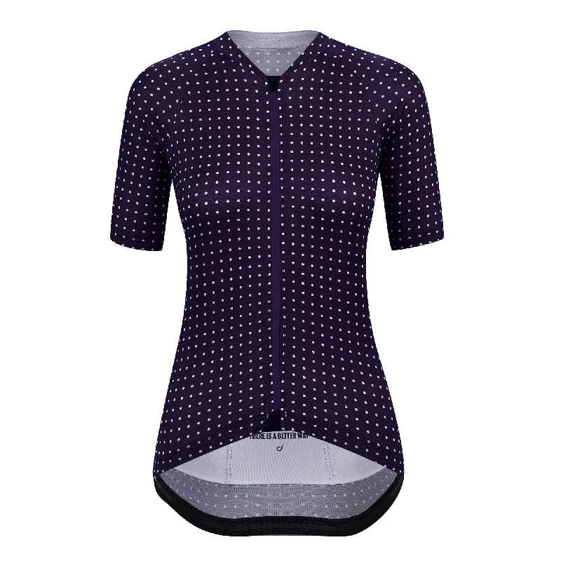 Women's Grid Dot Ultralight Jersey Sophisticated Jersey Tee