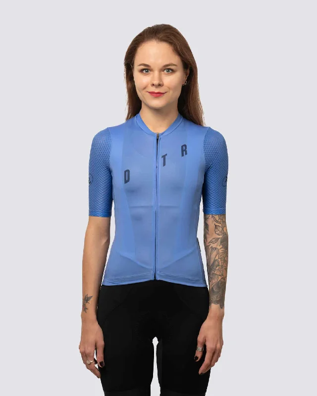 Women's Paceline Jersey - Vivid Blue Modern Jersey Tee