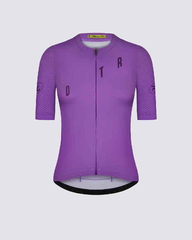 Women's Paceline Jersey - Vivid Purple Pastel Jersey Tee