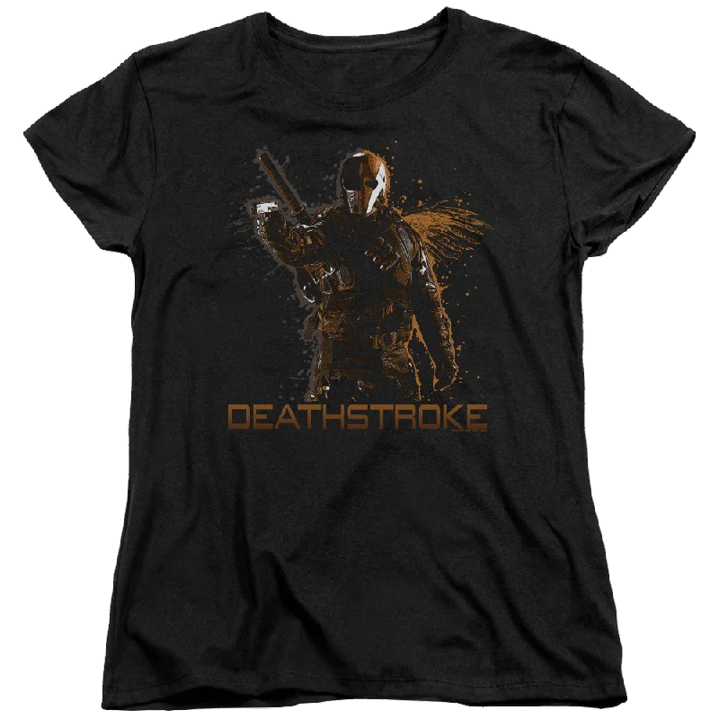 Arrow Deathstroke - Women's T-Shirt Boxy Fit Fitted Loose