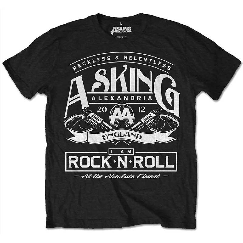 Asking Alexandria | Official Band T-Shirt | Rock N' Roll Modern Contemporary Chic