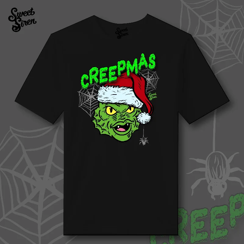 Creepmas - Unisex Tee Cashmere Blend Cotton Blend Poly Blend