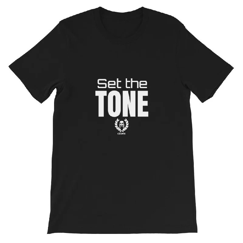 ‘Set the Tone' Unisex T-Shirt Wool Fabric Cashmere Fabric Tweed Fabric