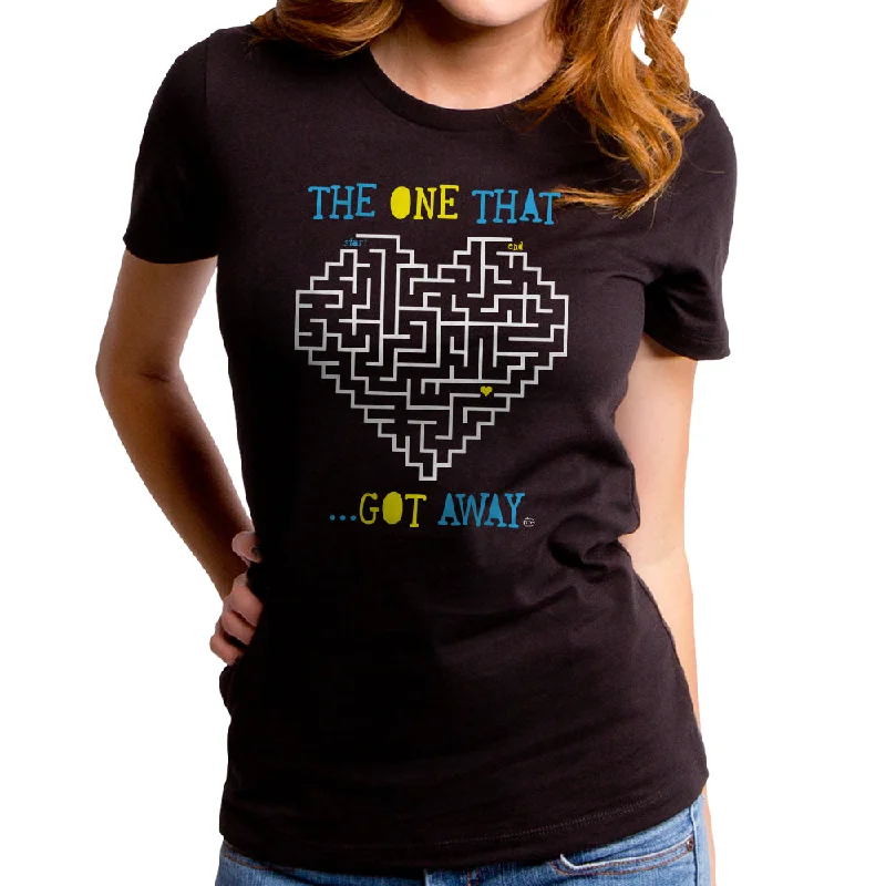 The One That Got Away Women's T-Shirt V-Neck T-Shirt Long Sleeve Cotton