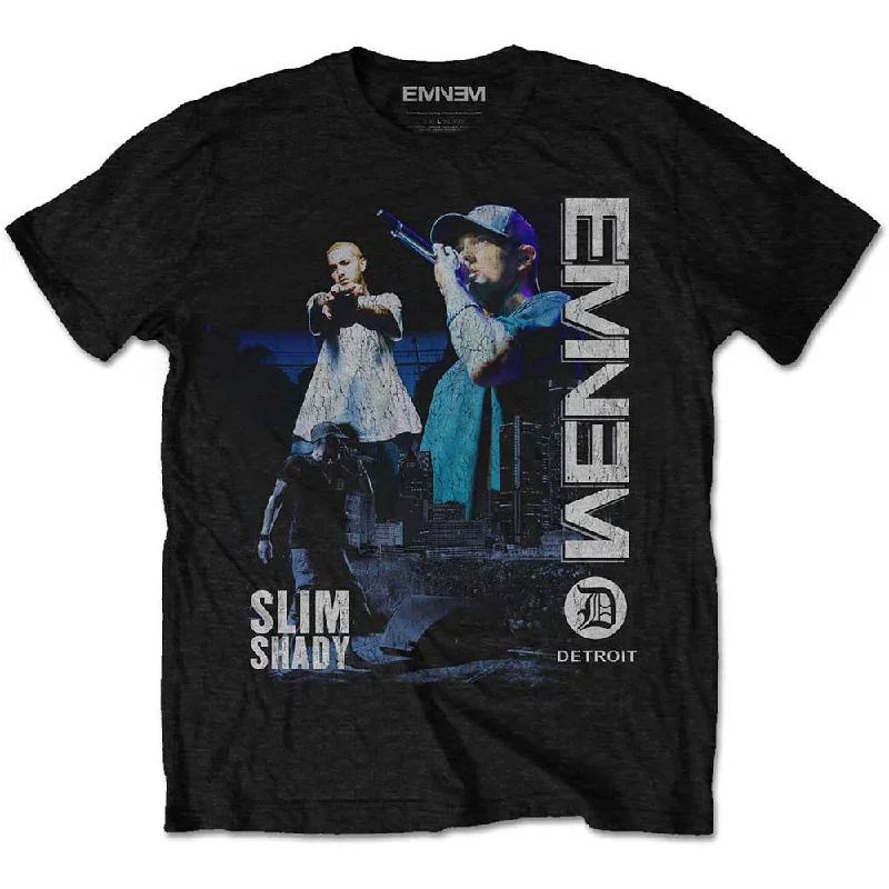 SALE | Eminem | Official Band T-shirt | Detroit Real Fur Shearling Chenille