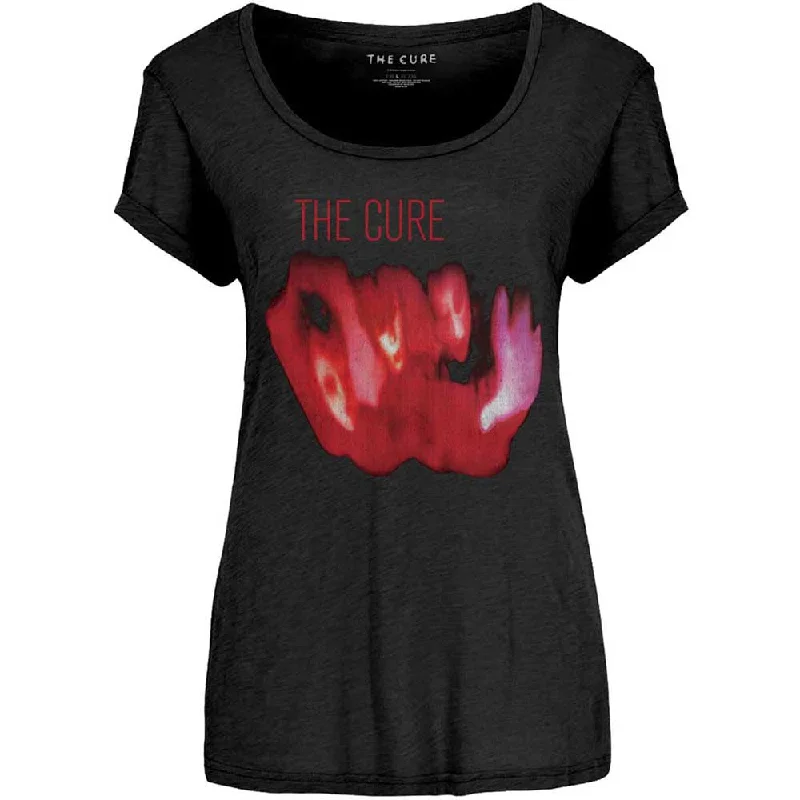 The Cure Pornography Ladies T-Shirt Oversized T-Shirt Spandex breathable