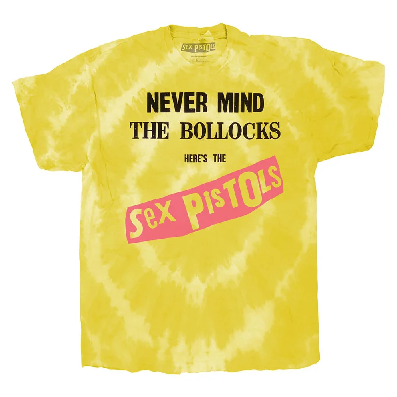 SALE | The Sex Pistols | Official Band T-Shirt | Never Mind the B…locks Original Album (Dip-Dye) (Copy) Welt Pockets Slit Pockets