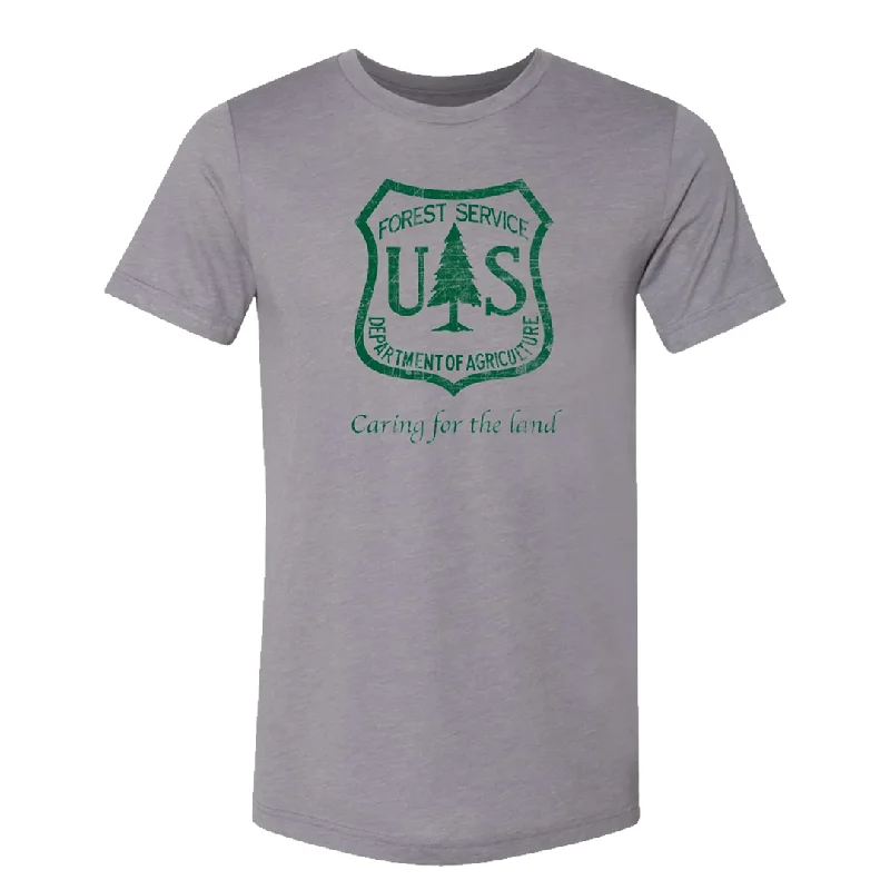 USFS Crewneck Tee (Unisex) Chenille Fabric Brocade Fabric Lace Fabric