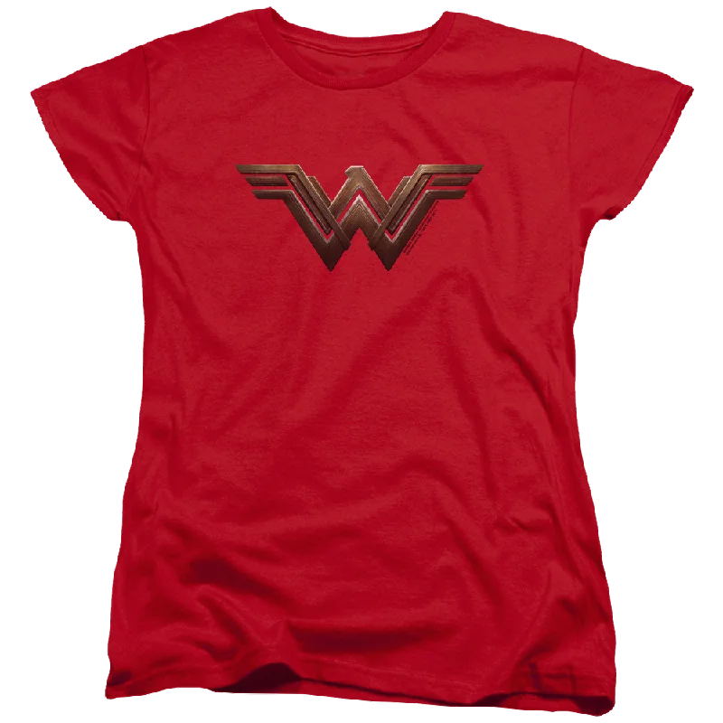 Wonder Woman Wonder Woman Logo Women's T-Shirt Elegant Classic Vintage